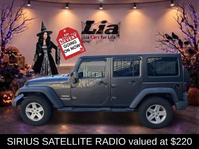 Certified 2017 Jeep Wrangler Unlimited Sport w/ Quick Order Package 24S AWD/4WD image 8