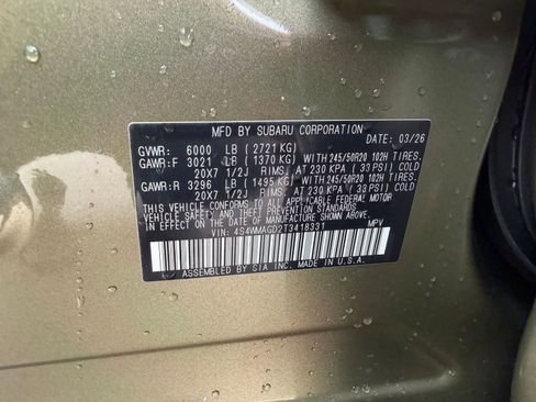New 2026 Subaru Ascent Limited AWD/4WD image 41