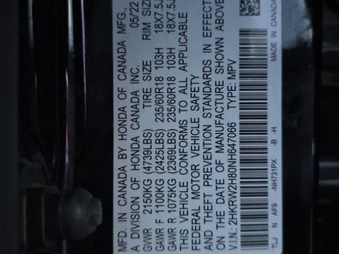 Used 2022 Honda CR-V EX-L image 3