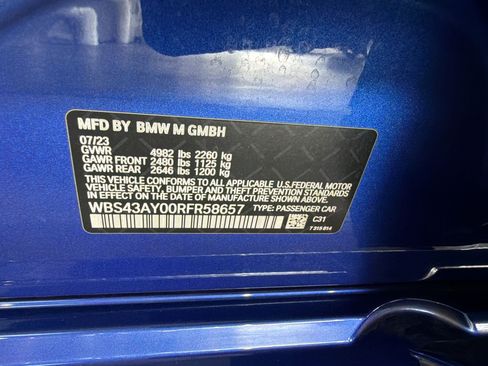Used 2024 BMW M3 Competition w/ M Carbon Exterior Package AWD/4WD image 12