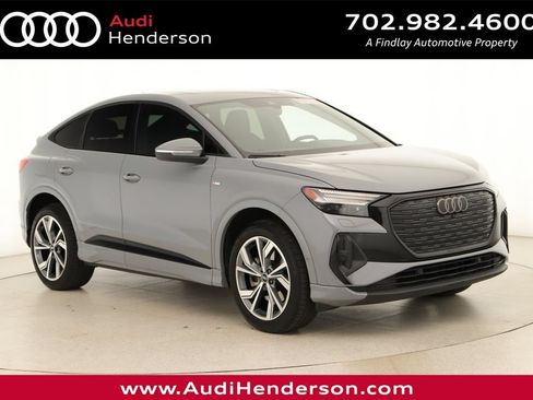Certified 2023 Audi Q4 e-tron Prestige w/ Black Optic Package AWD/4WD image 1