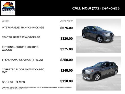 Certified 2024 Nissan Kicks S w/ Interior Electronics Package FWD image 6