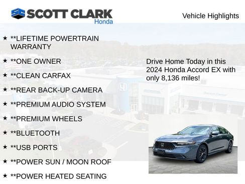 Used 2024 Honda Accord EX image 11