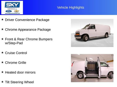 Used 2024 GMC Savana 2500 Work Van w/ Driver Convenience Package image 12