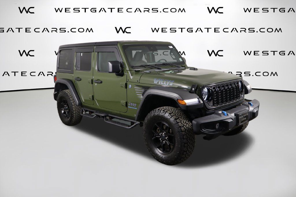 Used 2024 Jeep Wrangler Unlimited AWD/4WD image 49
