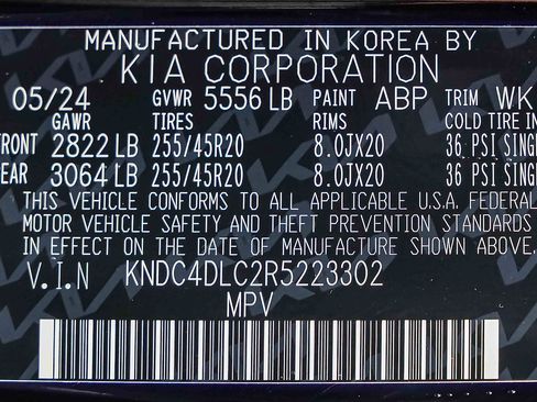 Used 2024 Kia EV6 GT-Line w/ GT-Line White Seat Package AWD/4WD image 28