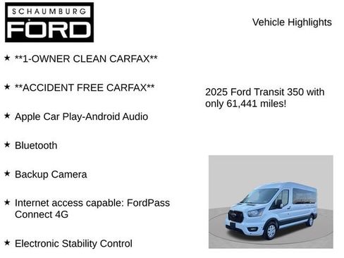 Used 2025 Ford Transit 350 XLT RWD image 7