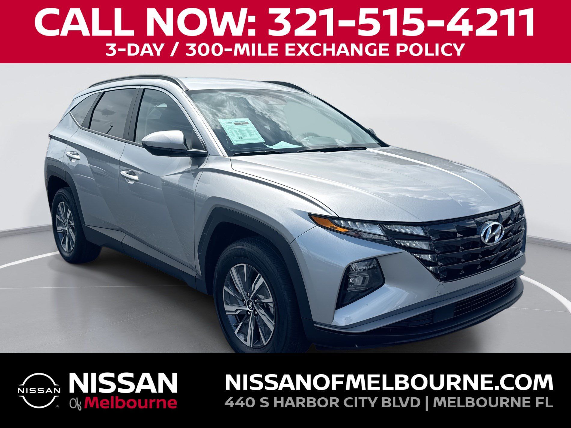Used 2024 Hyundai Tucson Blue AWD/4WD image 1