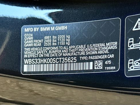 Used 2025 BMW M4 xDrive Competition w/ Executive Package AWD/4WD image 34