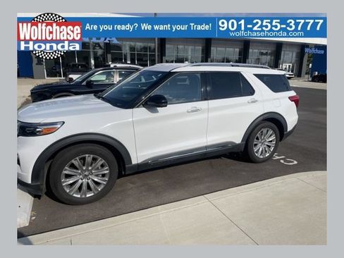 Used 2021 Ford Explorer Limited w/ Equipment Group 301A RWD image 1