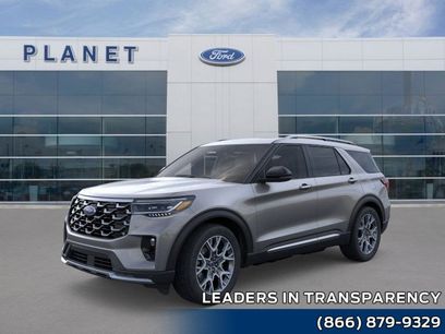 New 2025 Ford Explorer Platinum