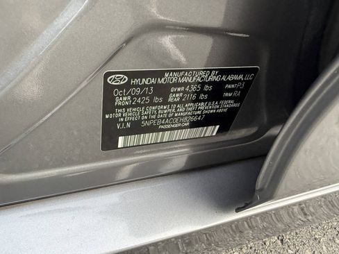 Used 2014 Hyundai Sonata GLS w/ Popular Equipment Group 2 FWD image 28