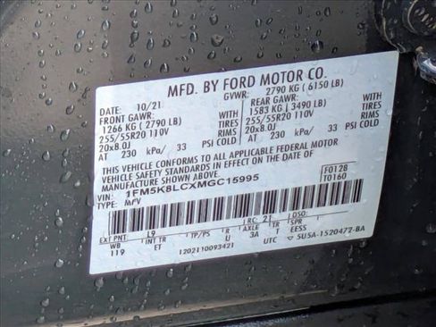 Used 2021 Ford Explorer King Ranch w/ Premium Technology Package AWD/4WD image 15