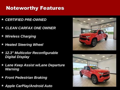 Used 2023 Chevrolet Silverado 1500 RST w/ Z71 Off-Road Package AWD/4WD image 7