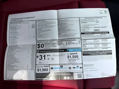 New 2027 BMW 530i w/ M Sport Package RWD image 25