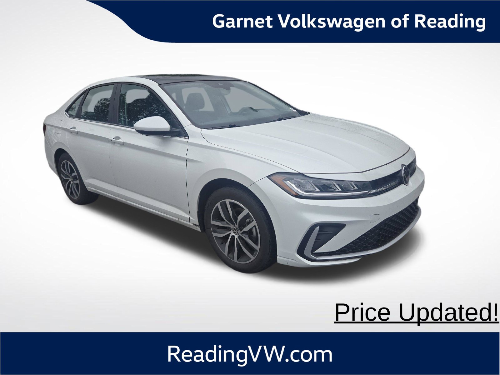 Used 2025 Volkswagen Jetta SE w/ Sunroof Package FWD image 8