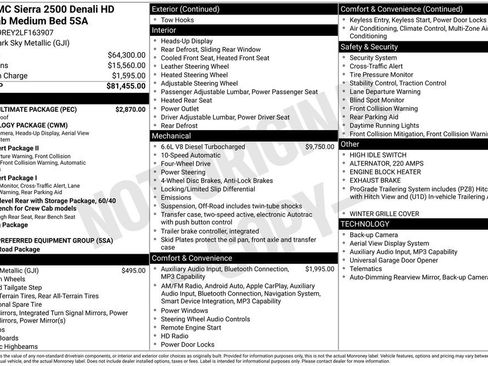 Used 2020 GMC Sierra 2500 Denali w/ Denali Ultimate Package image 11