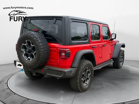 Used 2023 Jeep Wrangler Unlimited Rubicon 4xe w/ Cold Weather Group AWD/4WD image 3