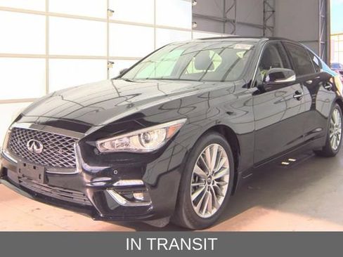 Used 2023 INFINITI Q50 Luxe w/ Cargo Package image 1