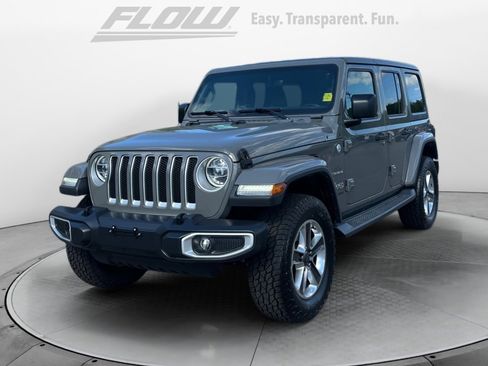 Used 2020 Jeep Wrangler Unlimited Sahara AWD/4WD image 3