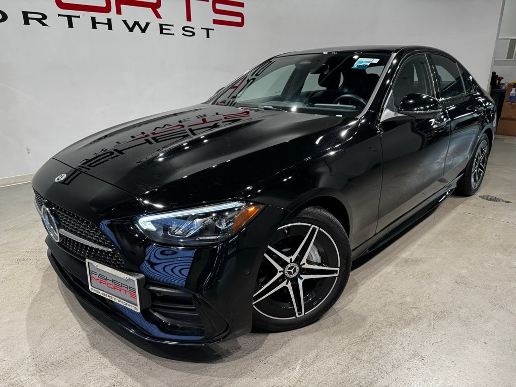 Used 2024 Mercedes-Benz C 300 4MATIC Sedan w/ AMG Line w/ Night Package image 2