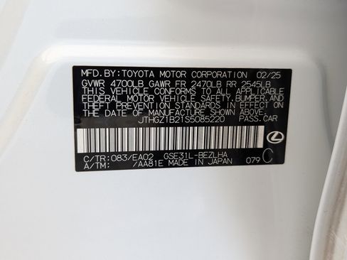 Used 2025 Lexus IS 350 F Sport image 38