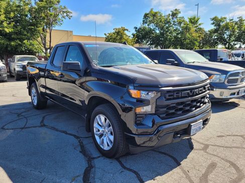 Used 2024 Chevrolet Silverado 1500 Custom w/ LPO, Dark Essentials Package RWD image 3