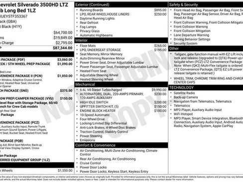 New 2026 Chevrolet Silverado 3500 LTZ w/ LTZ Plus Package AWD/4WD image 4