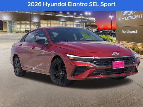 Certified 2026 Hyundai Elantra Sport FWD image 1