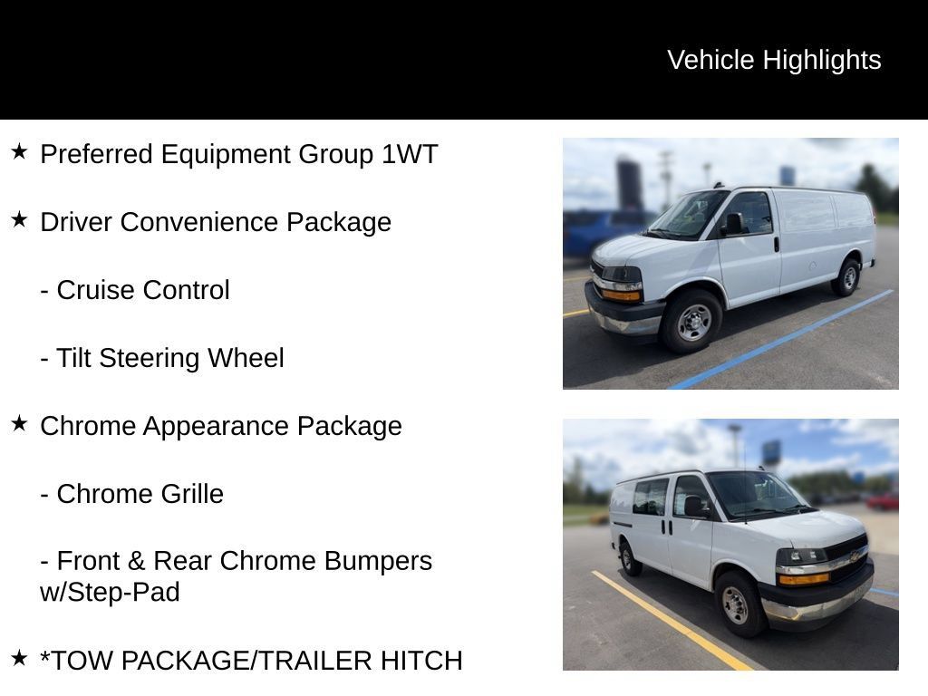 Used 2020 Chevrolet Express 2500 w/ Driver Convenience Package RWD image 5