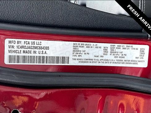 Used 2021 Dodge Durango SXT AWD/4WD image 16