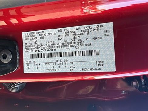 New 2025 Ford F150 XLT w/ Equipment Group 302A MID image 33