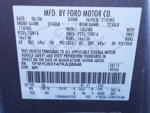 Used 2007 Ford Escape XLT image 34