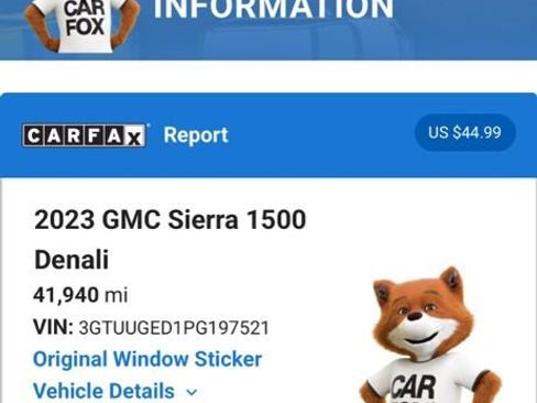 Used 2023 GMC Sierra 1500 Denali w/ Denali Reserve Package AWD/4WD image 6