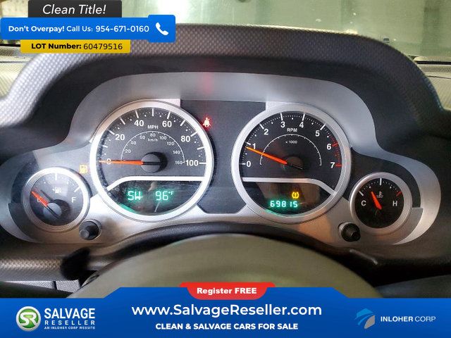 Used 2010 Jeep Wrangler Unlimited Sahara w/ Trailer Tow Group AWD/4WD image 12