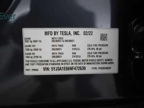 Used 2022 Tesla Model S Plaid image 25