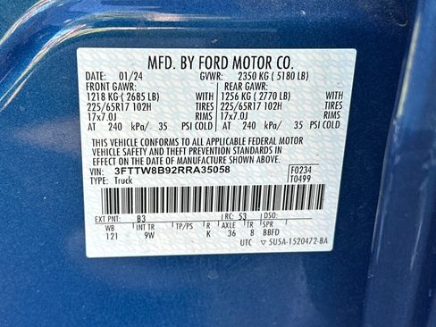 Certified 2024 Ford Maverick XL w/ Equipment Group 100A Standard AWD/4WD image 25