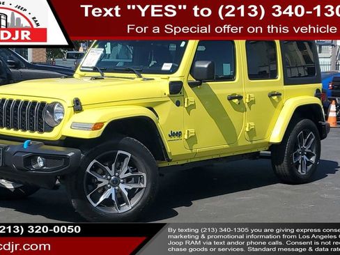 Used 2024 Jeep Wrangler Unlimited AWD/4WD image 1