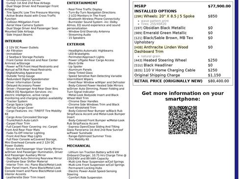 Used 2023 Mercedes-Benz EQE 350+ 4MATIC SUV image 9