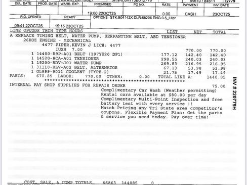 Used 2018 Honda Odyssey EX-L image 3