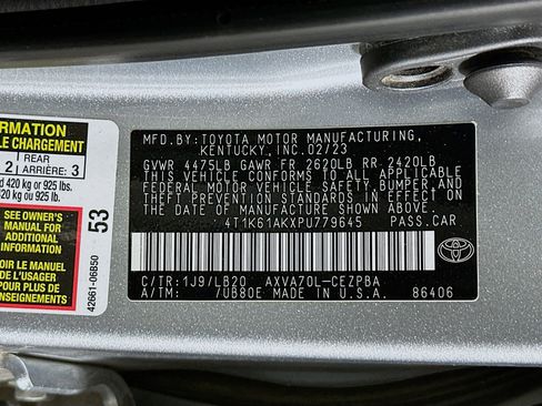 Used 2023 Toyota Camry XSE FWD image 12