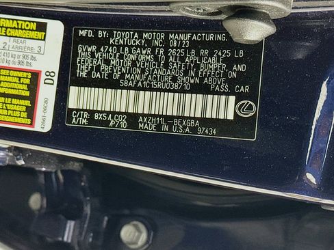 Certified 2024 Lexus ES 300h Ultra Luxury w/ Accessory Package (Z2) FWD image 34