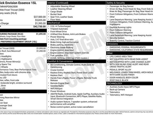 Used 2023 Buick Envision Essence w/ Sport Touring Package image 5