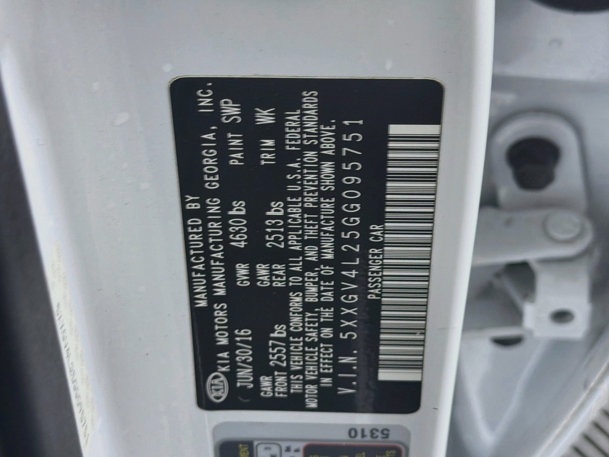 Used 2016 Kia Optima SX w/ Chrome Wheel Package FWD image 12