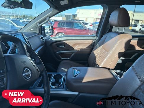 Used 2023 Nissan Titan Platinum Reserve w/ Moonroof Package AWD/4WD image 15