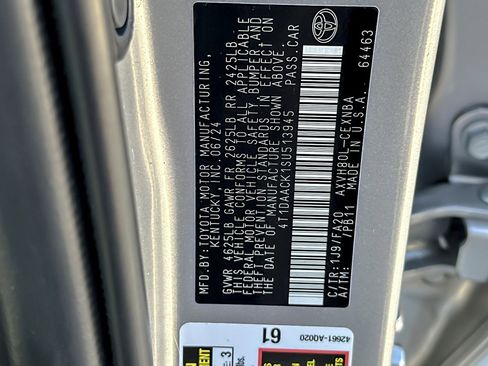 Certified 2025 Toyota Camry LE image 26