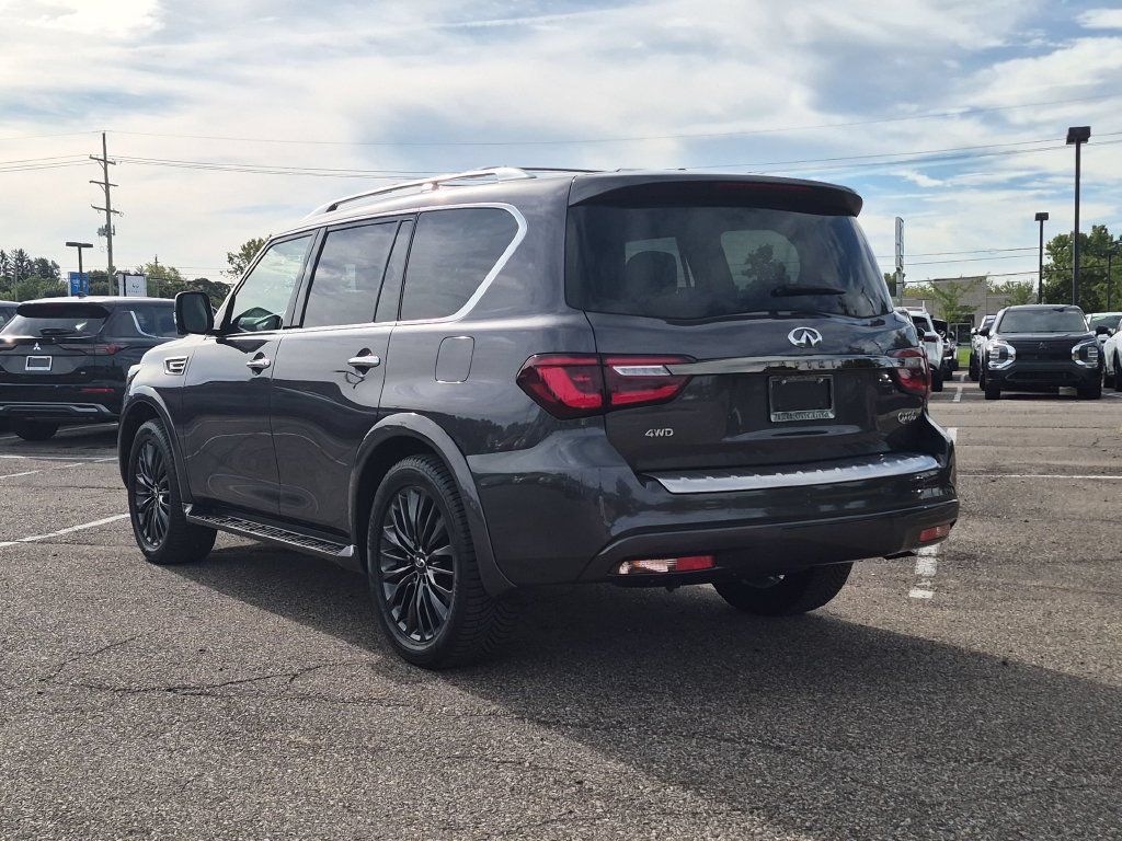 Used 2022 INFINITI QX80 Premium Select w/ Cargo Package AWD/4WD image 3