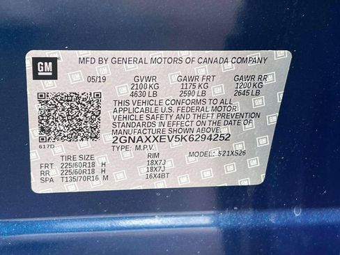 Used 2019 Chevrolet Equinox Premier AWD/4WD image 20