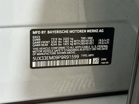 Used 2023 BMW X7 M60i w/ Executive Package AWD/4WD image 34
