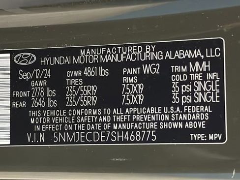 Used 2025 Hyundai Tucson Limited image 29